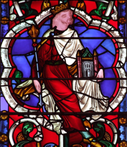 John of Beverley stained glass