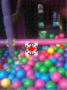 Maple in a ball pit