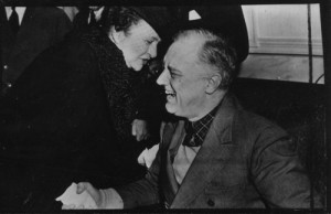 Perkins with President Franklin Delano Roosevelt