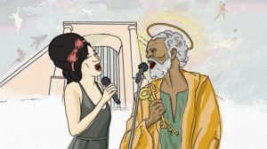 Amy winehouse and St. Peter