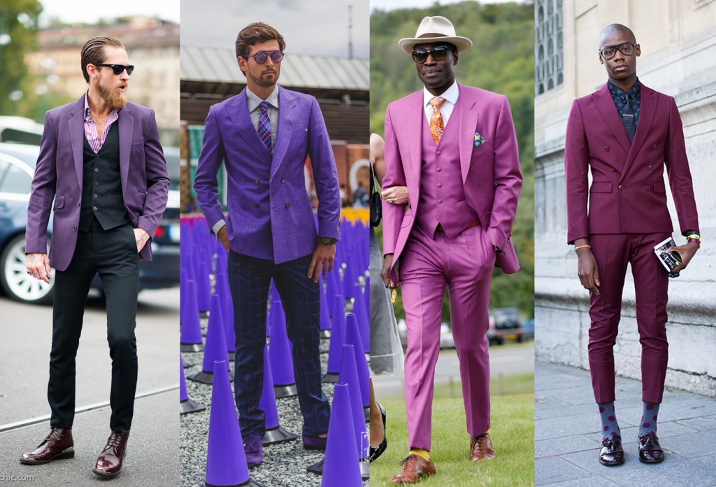 purple suits for men
